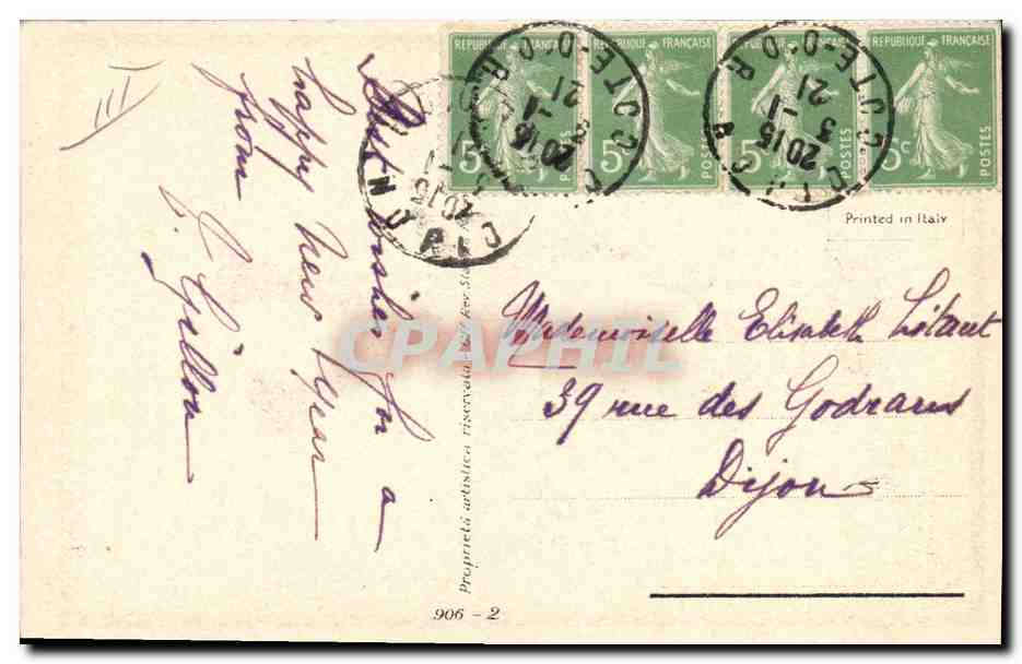 CPA Fantaisie Illustrateur Bompard Enfant — Rückseite