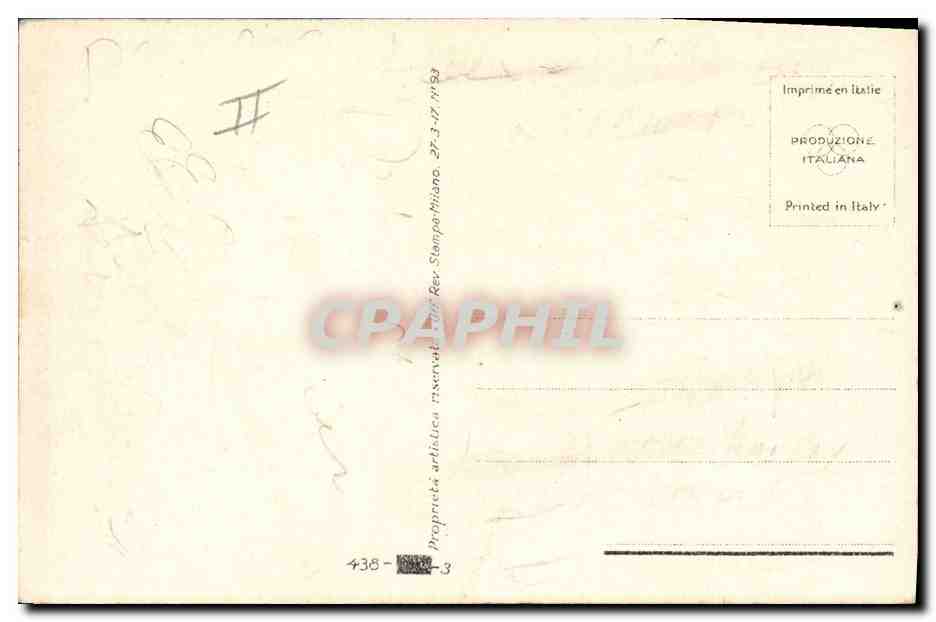 CPA Fantaisie Illustrateur Bompard Femme — Rückseite