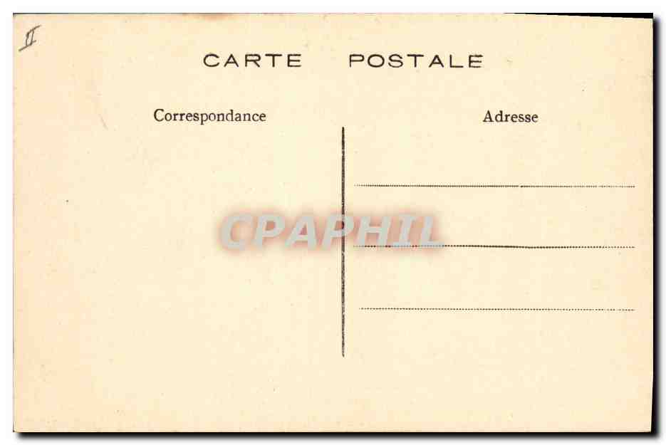 CPA Napoleon 1er Waterloo Capture of Napoleons Coach at Genappe — Verso