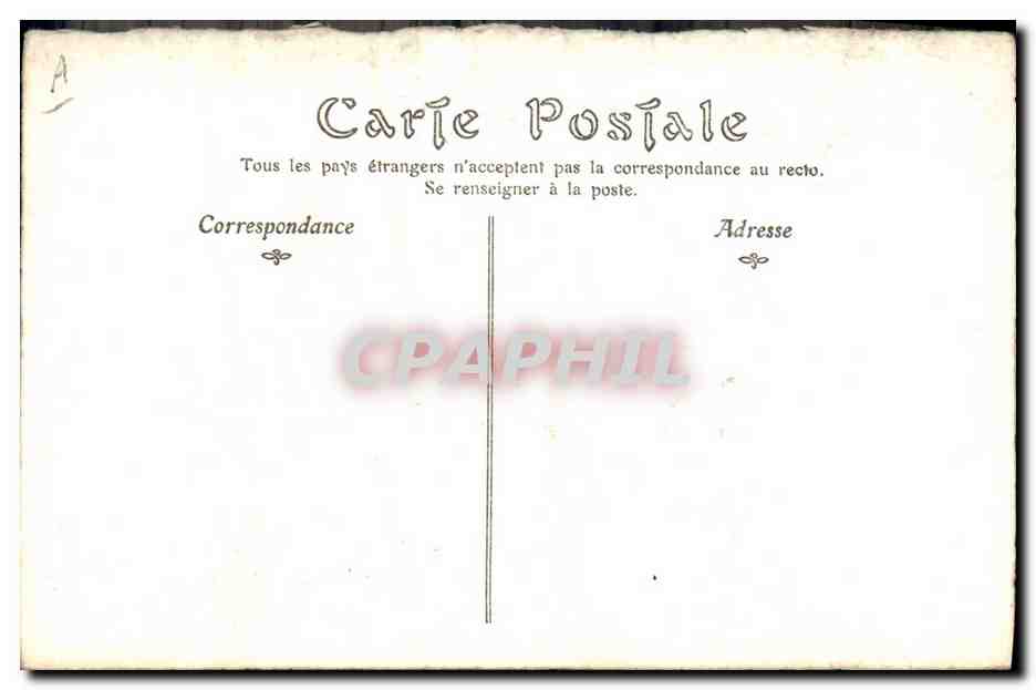 CPA Napoleon 1er L'Antigone Francaise — Back