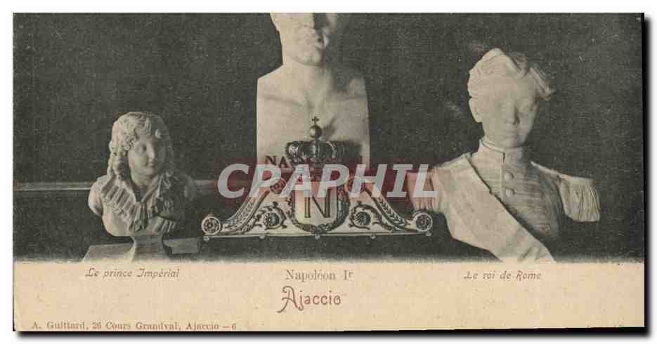 CPA Napoleon 1er Le Prince imperial Le roi de Rome Ajaccio Corsica