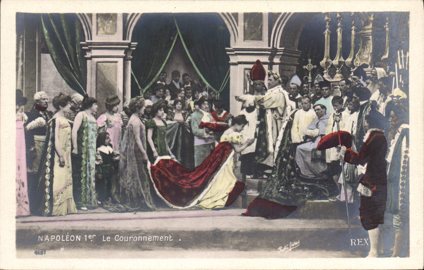 CPA Napoleon 1er Le couronnement