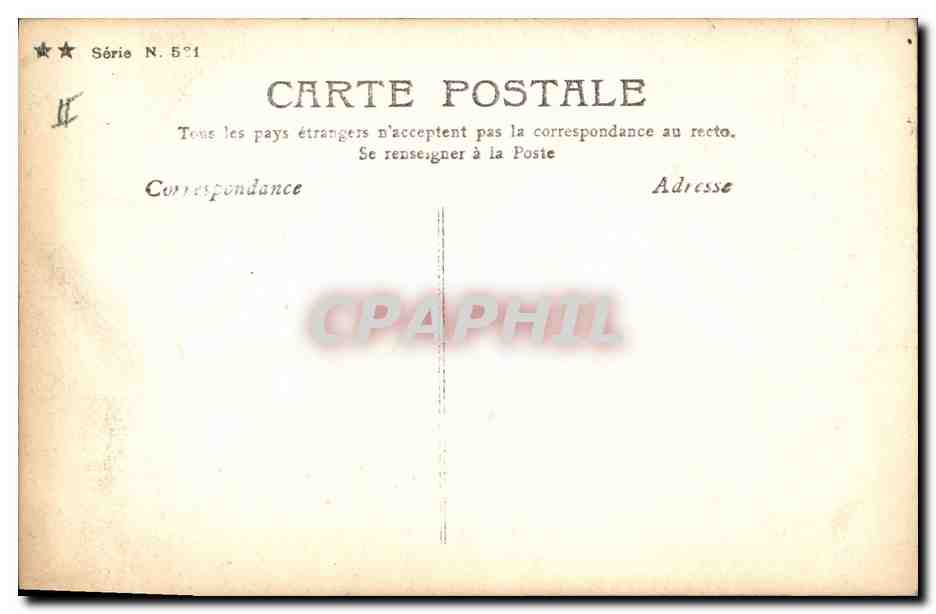 CPA Napoleon 1er intime Nous avons la victoire — Rückseite