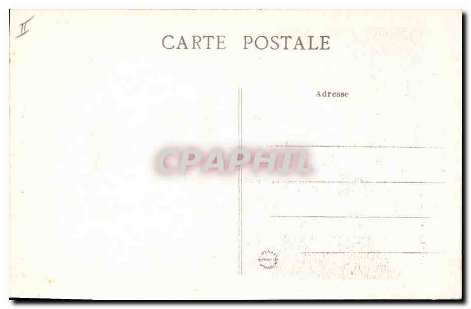 CPA Napoleon 1er Bonaparte premier Consul Palais de Fontainebleau — Rückseite