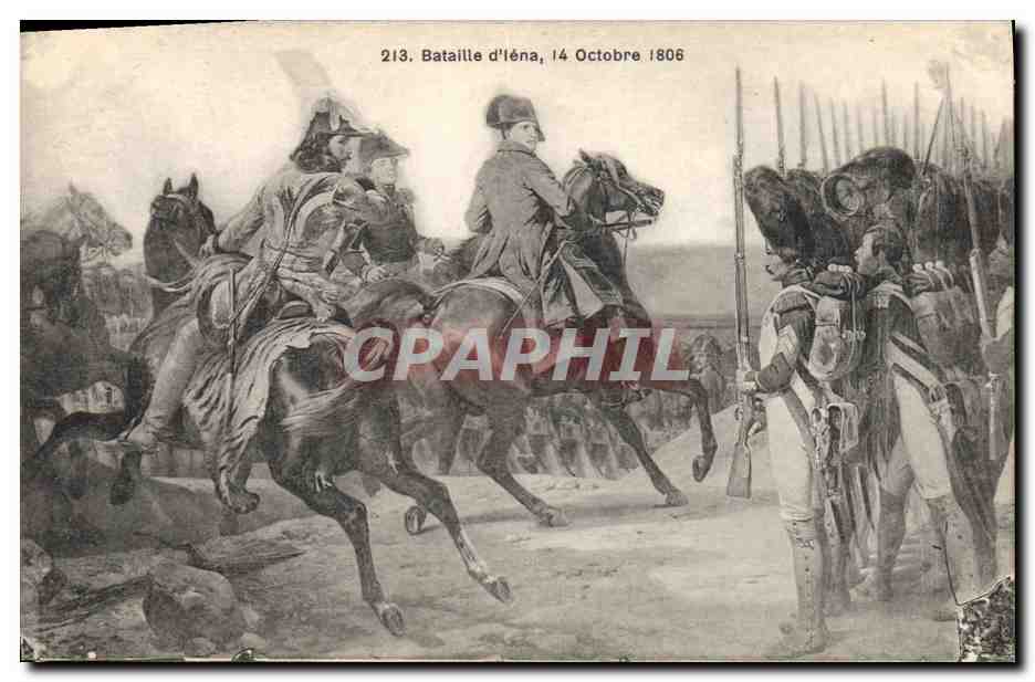 CPA Napoleon 1er Iena 14 octobre 1806