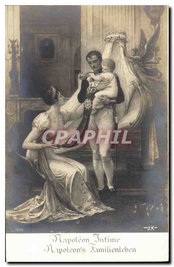 CPA Napoleon 1er intime Enfant