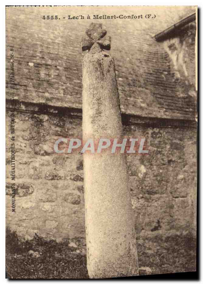 CPA Dolmen Menhir Lec'h a Meilar Confort 