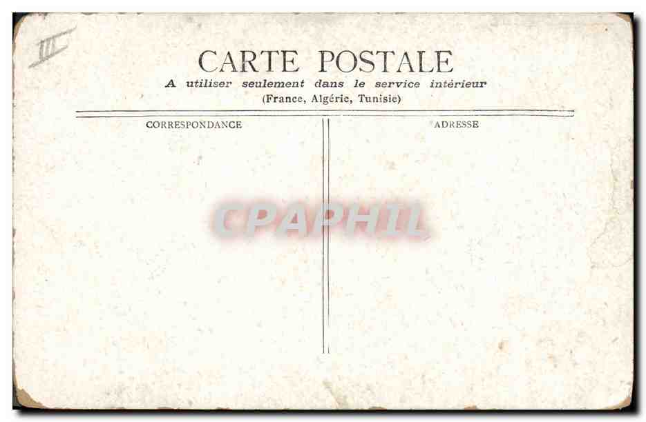 CPA Empereur d'Autriche — Verso