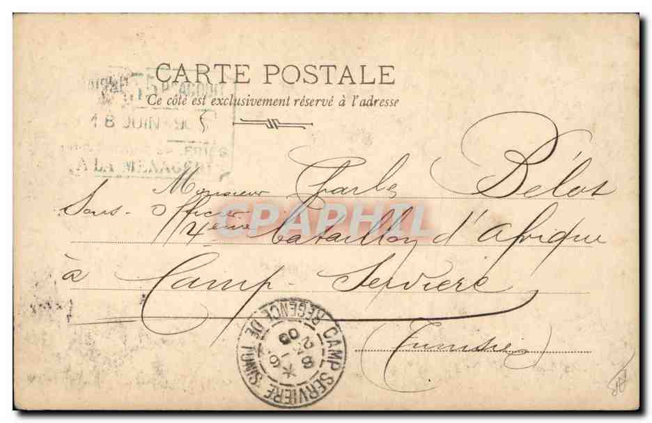 Guillaume II, Empereur d'Allemagne — SIP Série 28, n° 97 — Paris, 18/6/1905 — Reverso