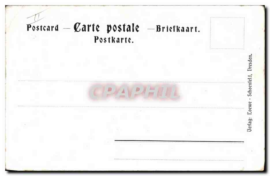 CPA Die Kronprinzlichen kinder — Verso