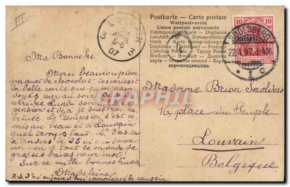 Famille royale — photographie en noir et blanc — éditeur CICO, n° 1500 — Reverso