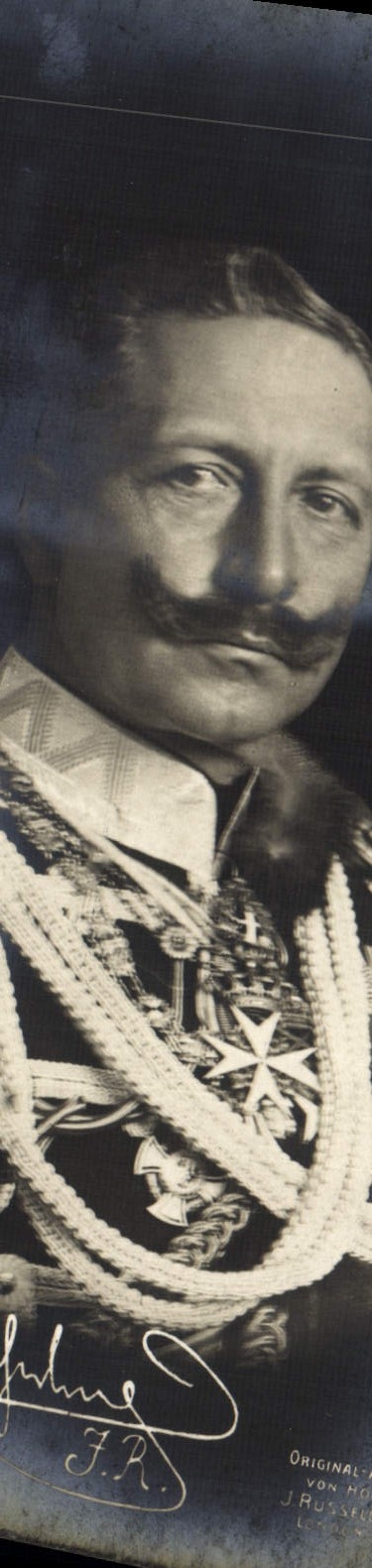 Portrait d'un officier — J.F.R. — J. Russel