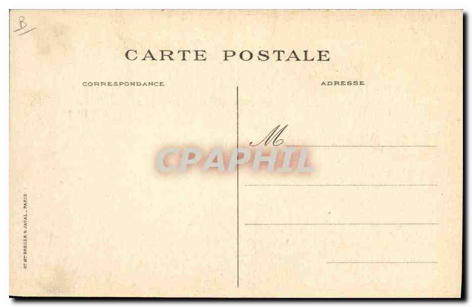 Enfants échangeant un cœur — Ligue Fraternelle des Enfants de France — H. Gerbault — Verso