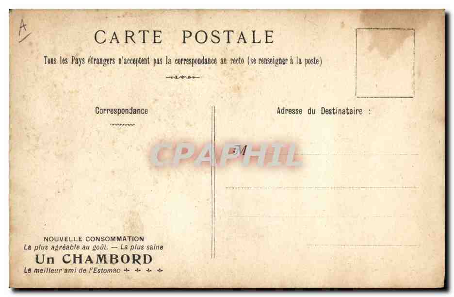 La Cigale et la Fourmi — Dessin de H. Gerbault — N° 17 — Verso