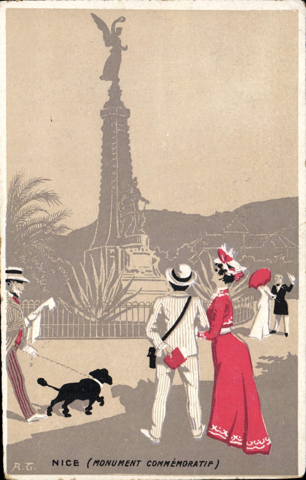 Nice — Monument commémoratif — A.G. éditeur