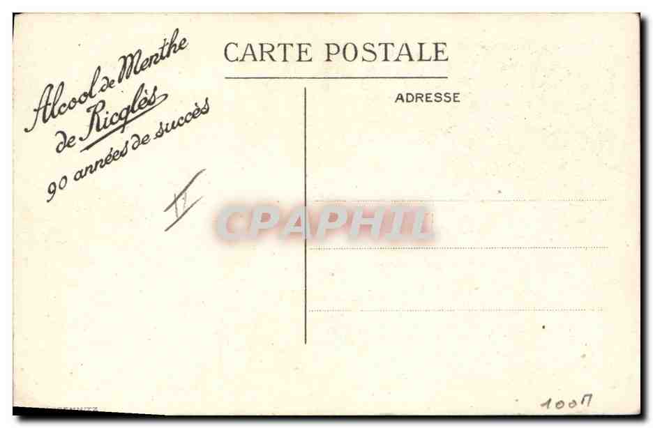 Théâtre Lyrique — Edmond Audran (1842-1901) — Édité par la Maison de Ricglès — Verso