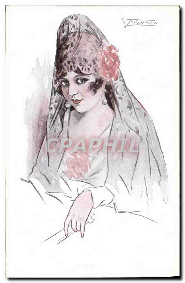 CPA Fantaisie Illustrateur Garcia Gutierrez