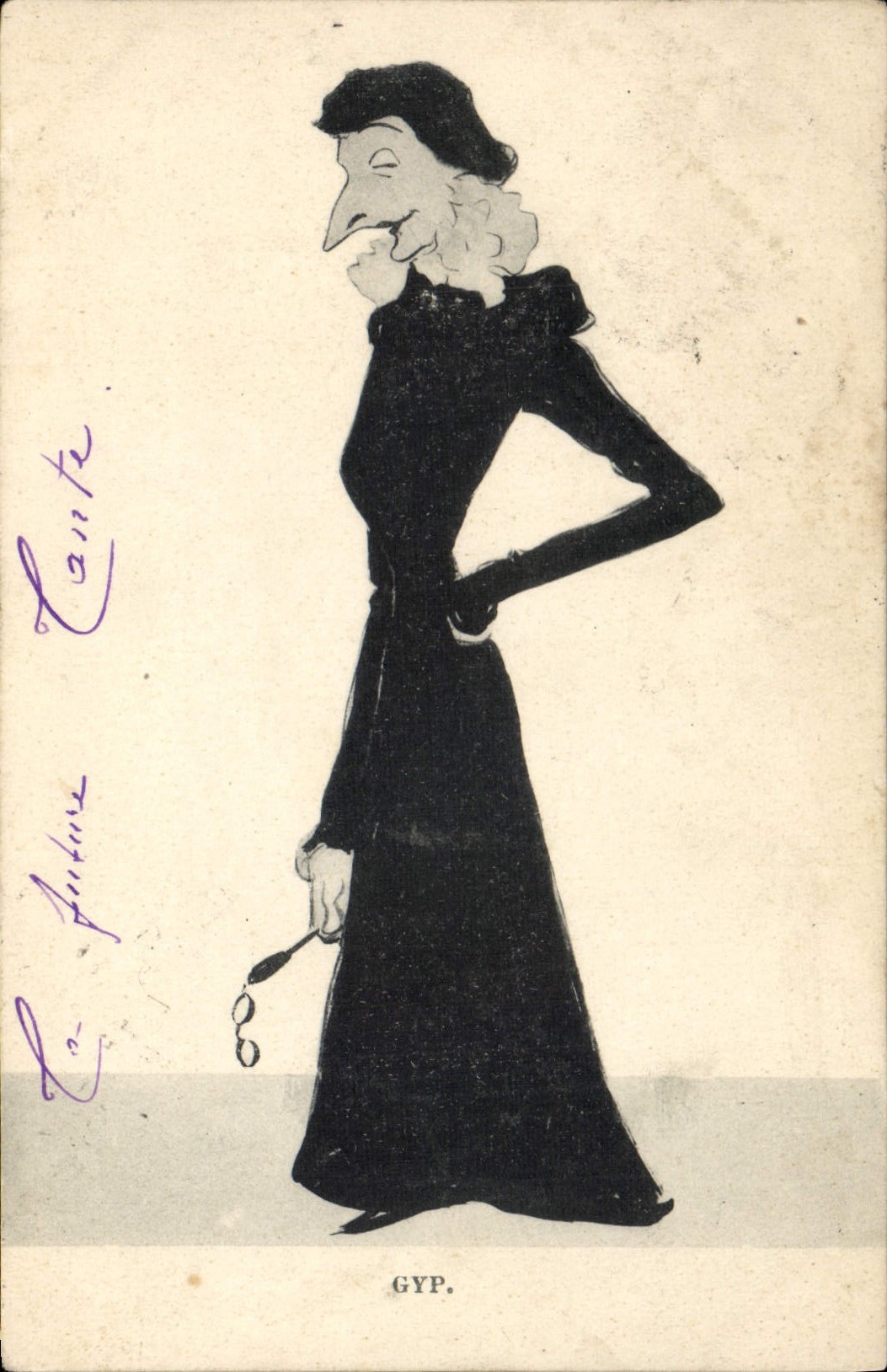 CPA Fantaisie Illustrateur Femme Gyp