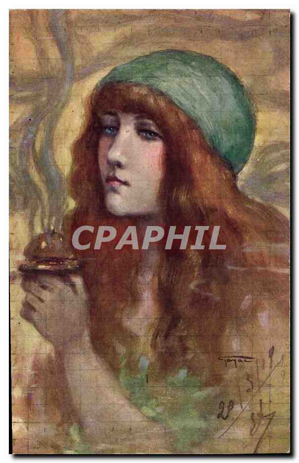 CPA Fantaisie Illustrateur Gayac Le brule parfums