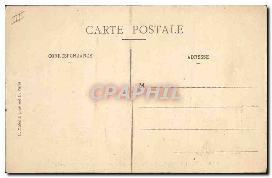 CPA Militaria Vincennes le polygone Manoeuvres d'artillerie  — Rückseite