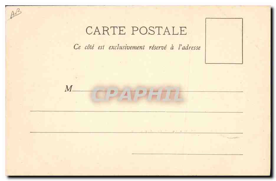 CPA Militaria Revue des Reservistes de la 11eme division 1899 — Verso