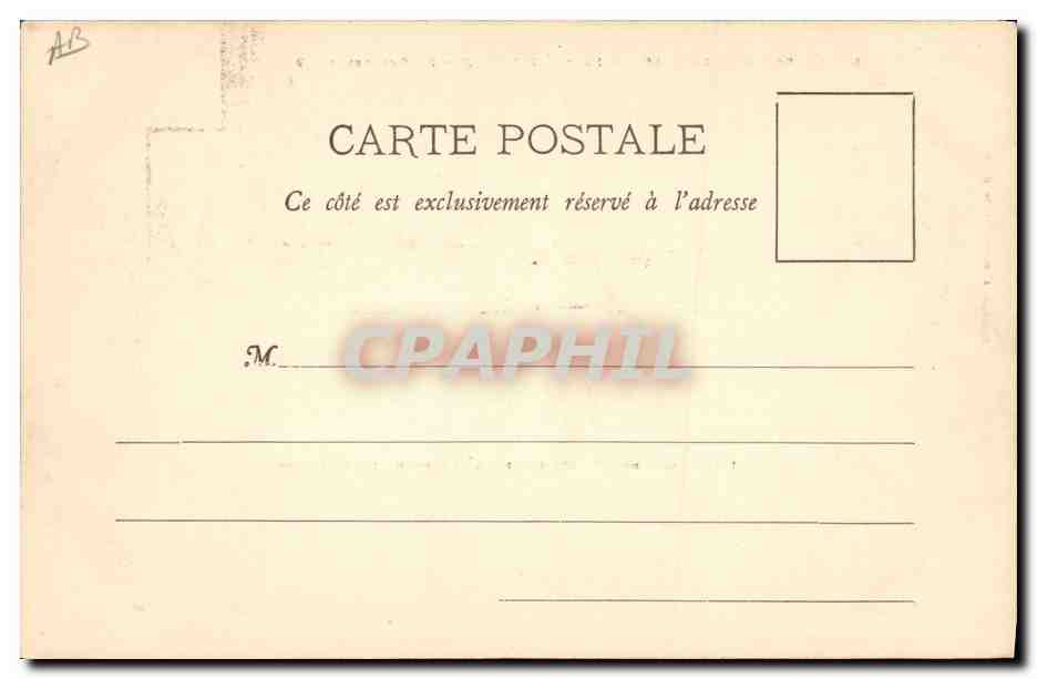 CPA Militaria Revue des Reservistes de la 11eme division 1899  — Rückseite
