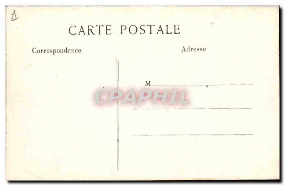 CPA Militaria Camp d'Auvours Les cuisiniers — Rückseite
