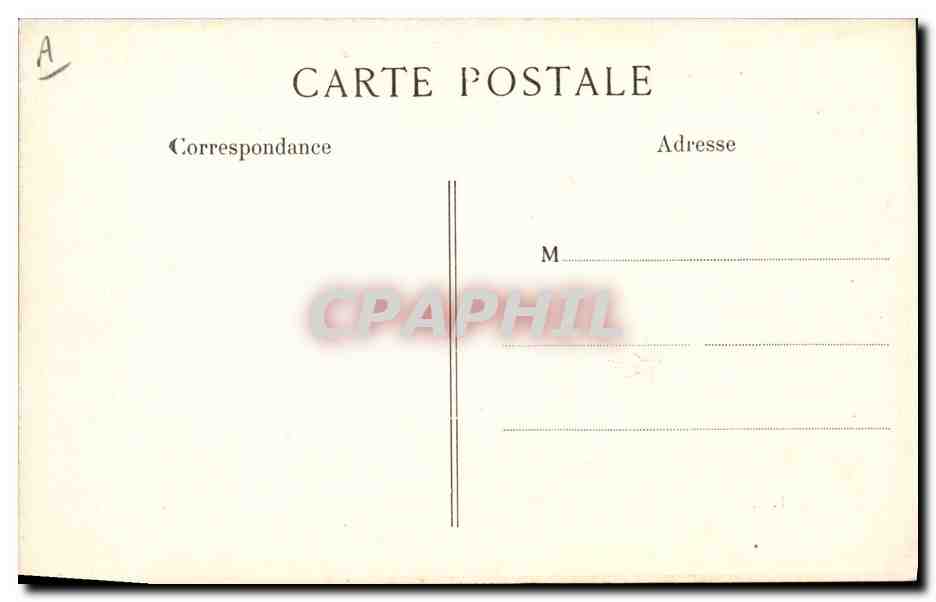 CPA Militaria Camp d'Auvours Velo Cycle  — Rückseite