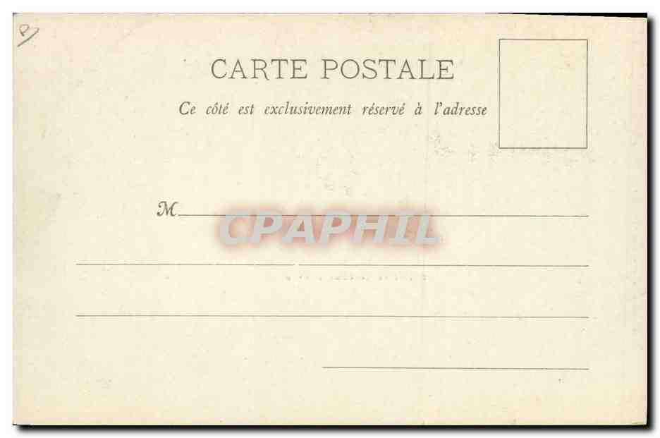 CPA Militaria Defile en colonne double  — Rückseite
