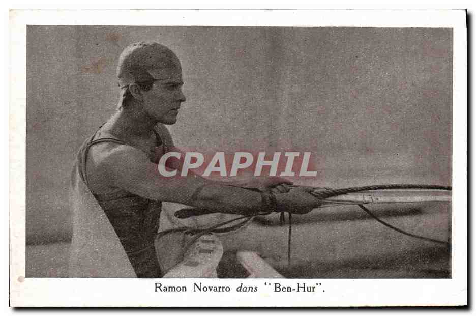 CPM Cinema Ramon Novarro dans Ben Hur