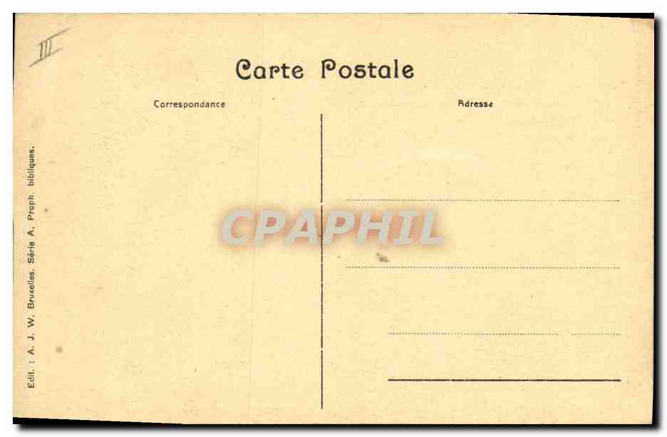 CPA Cartomancie Voyance Folklore Craignez Dieu — Rückseite
