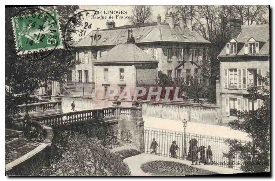 CPA Banque Limoges Banque de France 