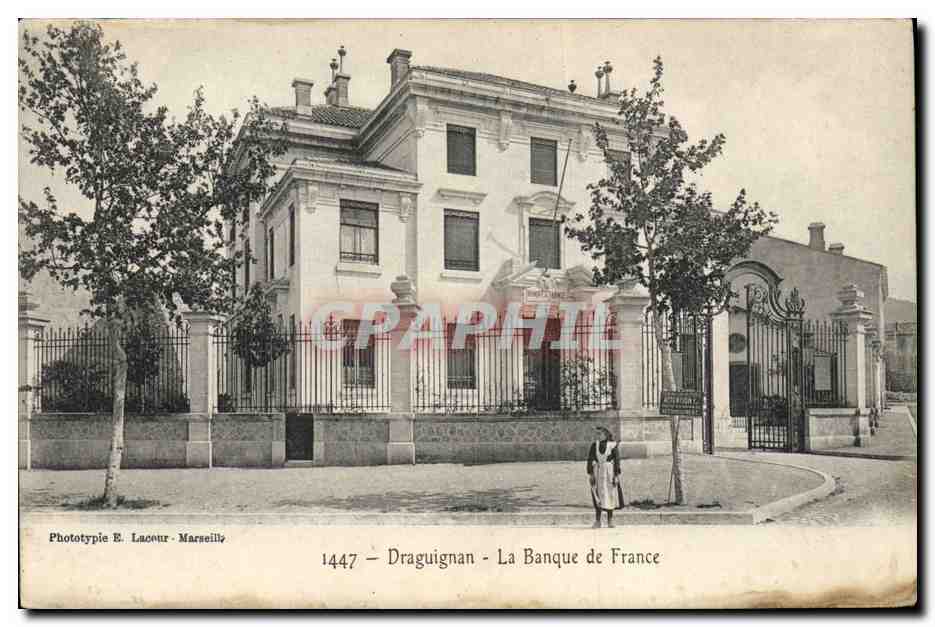 CPA Banque de France Draguignan