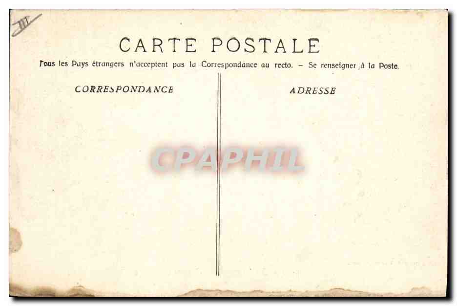 CPA Banque de France Draguignan — Rückseite
