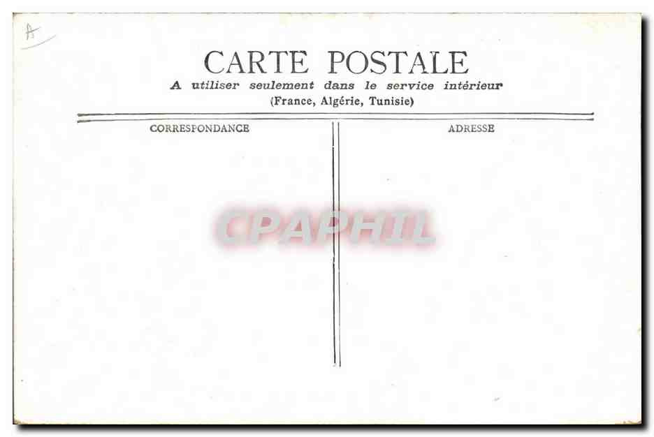 CPA Banque de France Paris — Verso