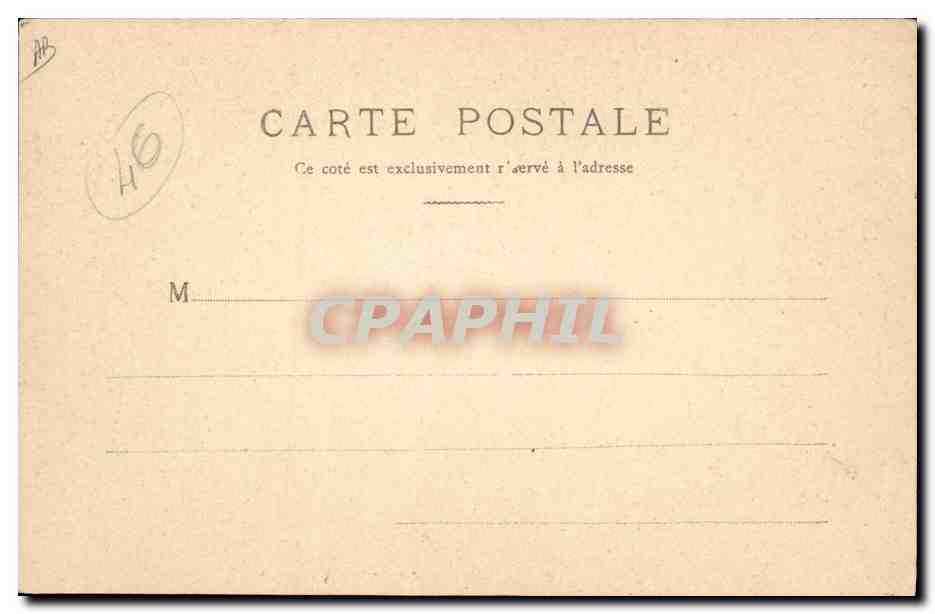 CPA Folklore Normandie Ancienne noce normande Monsieur le Maire et quelques invites — Verso