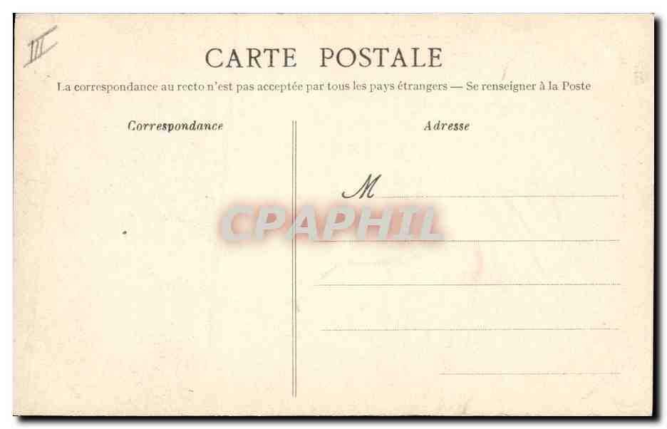 CPA Folklore Jeune fille de Lisieux — Verso