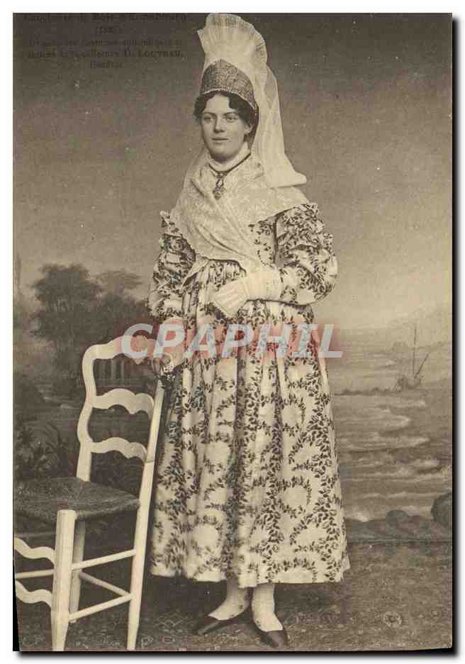 CPA Folklore Normandie Canchoise de Bois d'ennebourg 
