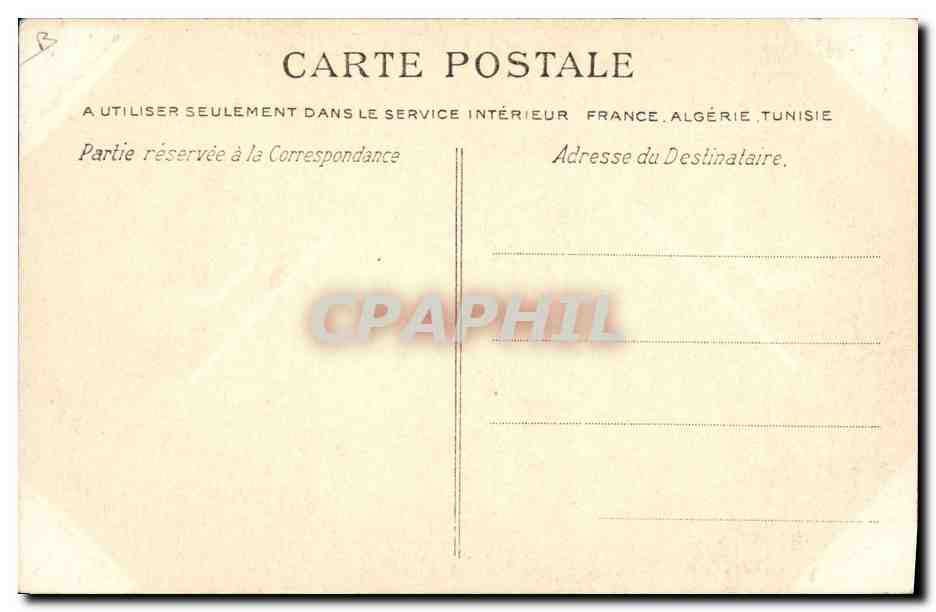 CPA Folklore Normandie Les trois amies au Rouet Petits doigts de Fee — Verso