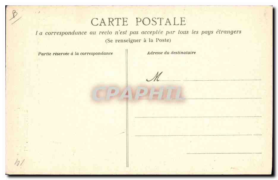 CPA Folklore La Bayeusaine Jeune fille au rouet Bayeux  — Verso