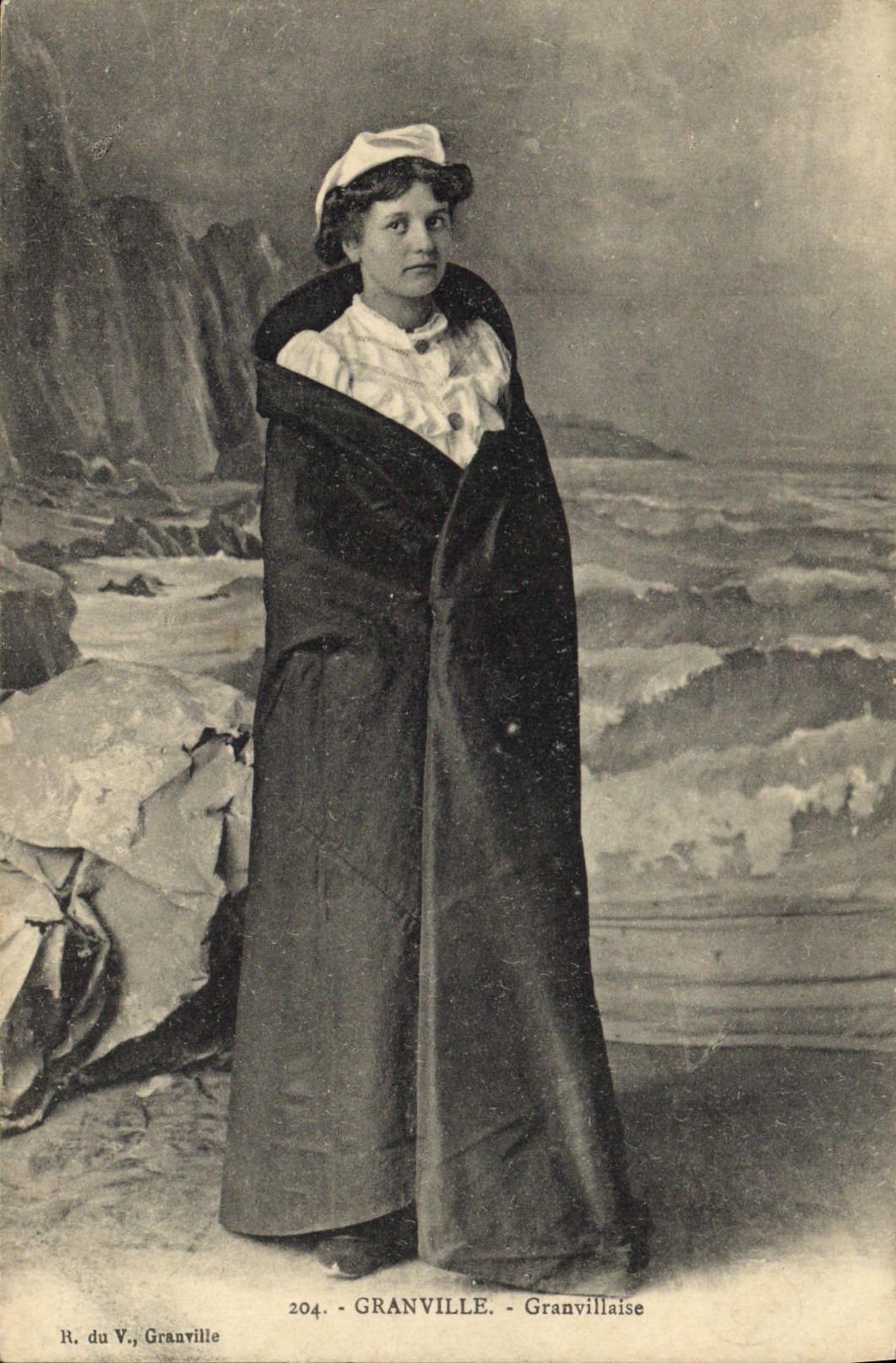CPA Folklore Granville Granvillaise 