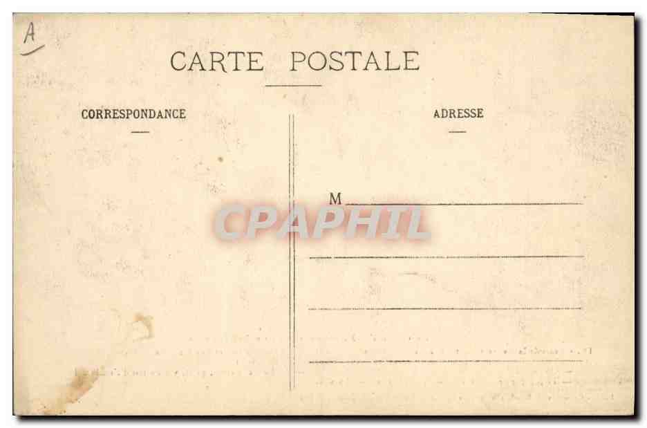 CPA Folklore Les gars de Falaise et leurs lanternes — Verso