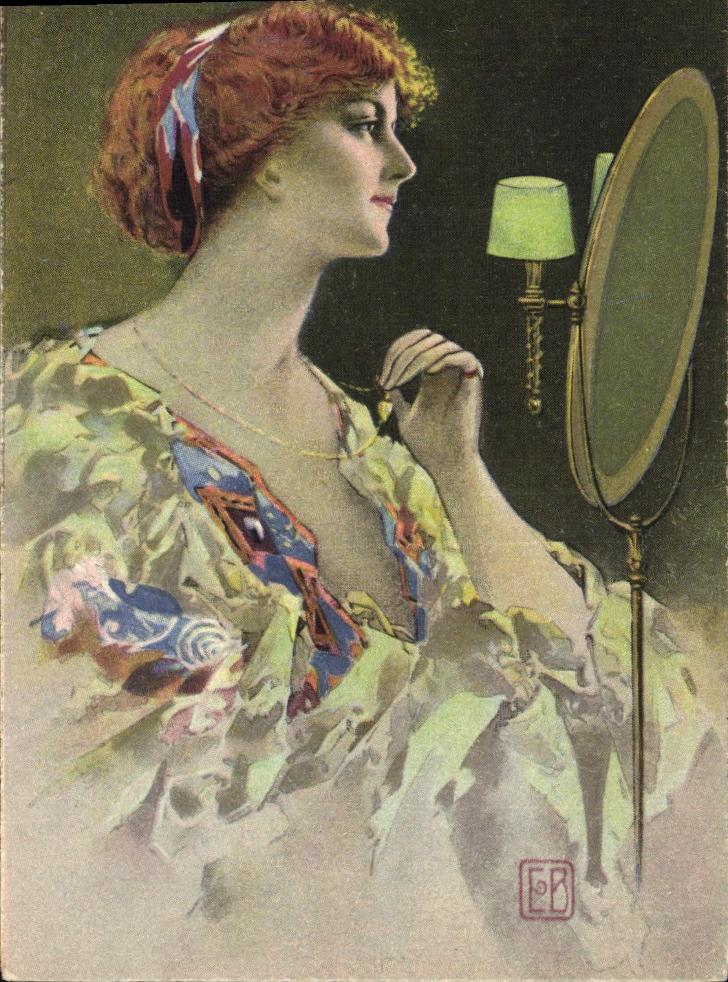 Femme au miroir — Éditeur : Vaso Bertone Stampa, Milan — N° 135