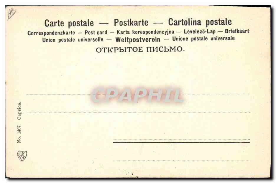 CPA Fantaisie Illustrateur Femme  — Rückseite