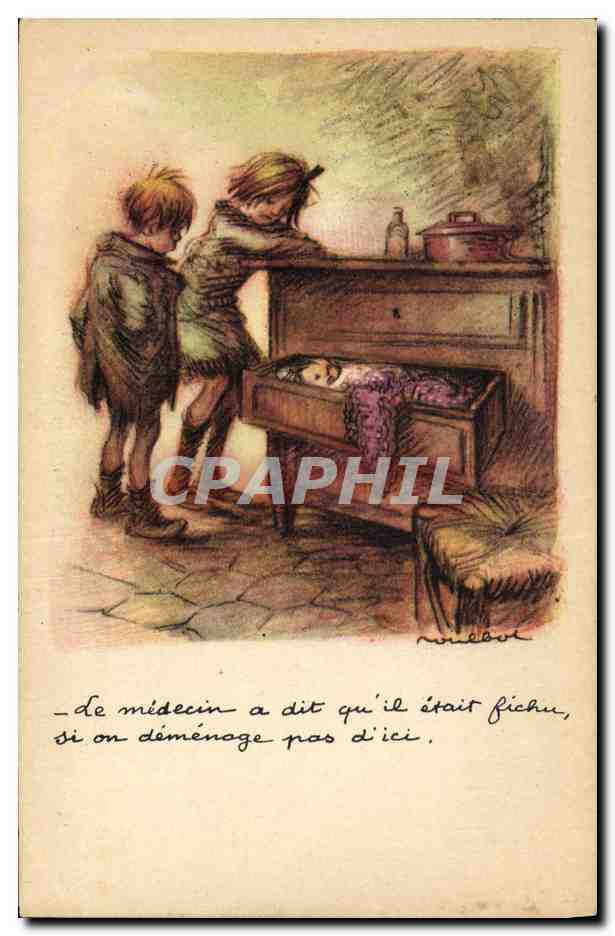 CPA Fantaisie Illustrateur Poulbot 