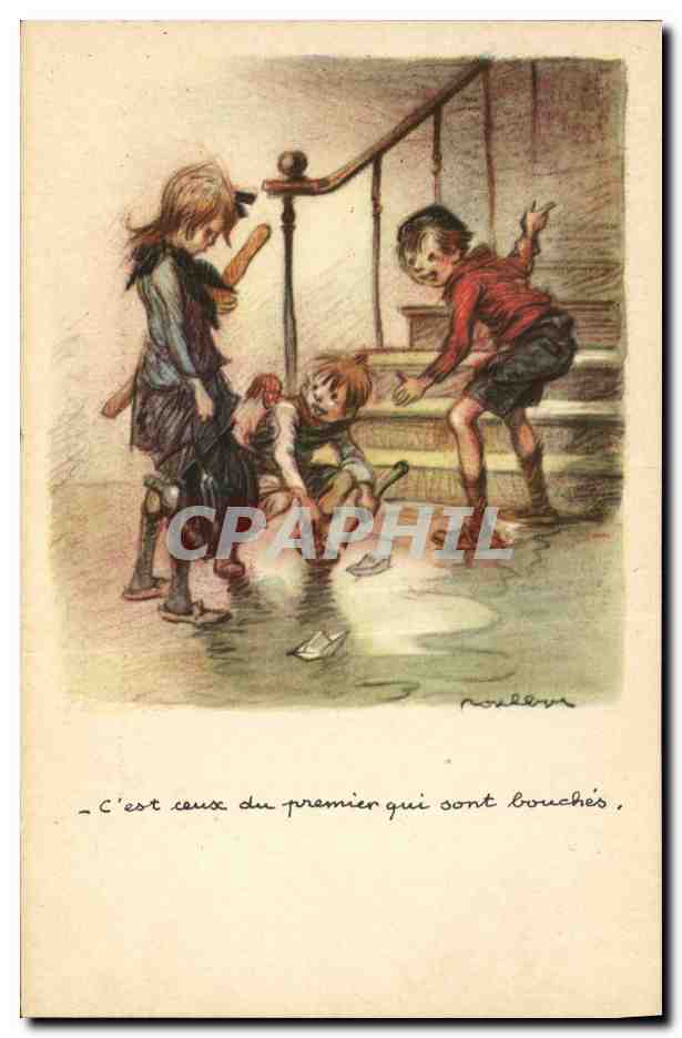 CPA Fantaisie Illustrateur Poulbot 