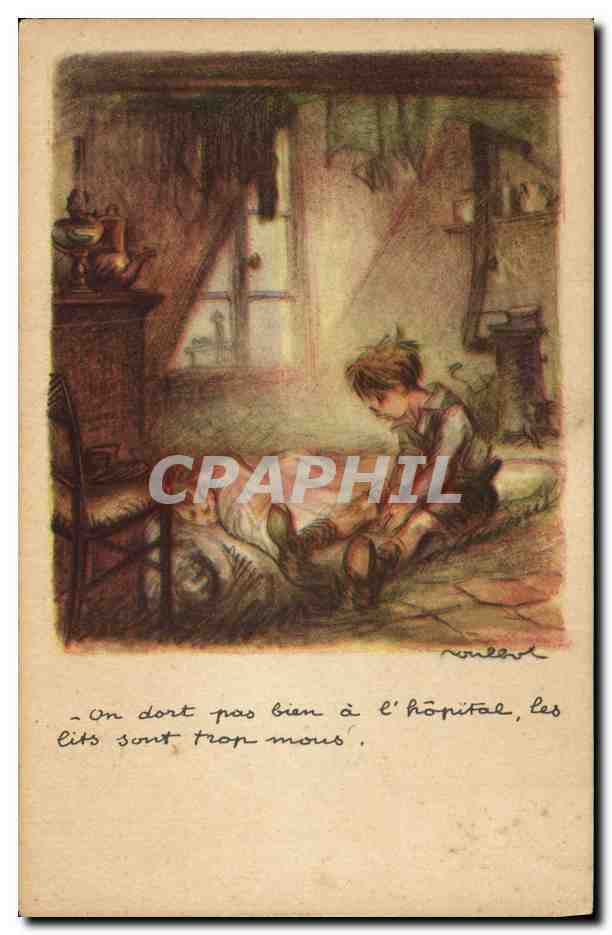 CPA Fantaisie Illustrateur Poulbot 