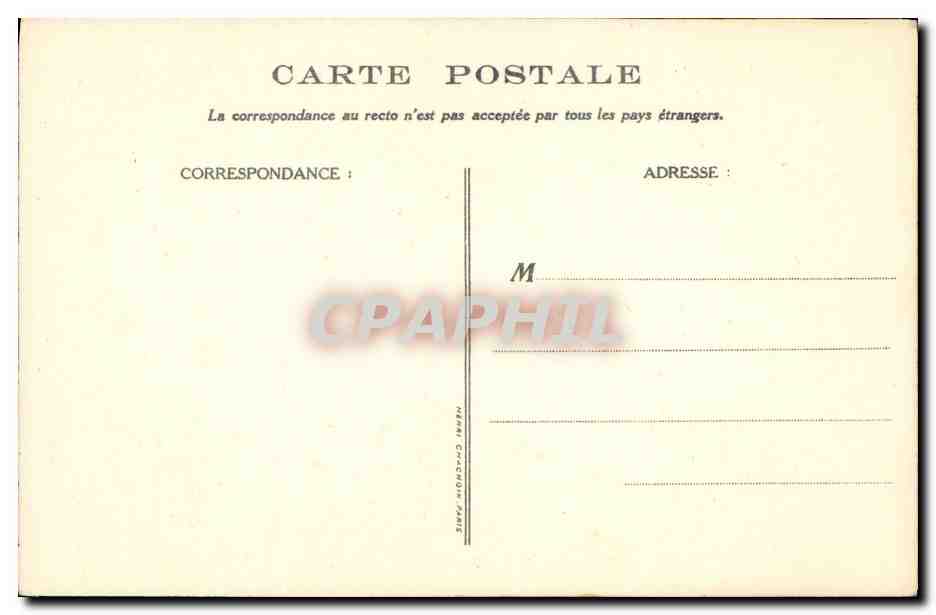 CPA Fantaisie Illustrateur Poulbot Victor Hugo La legende des siecles Petit Paul — Rückseite