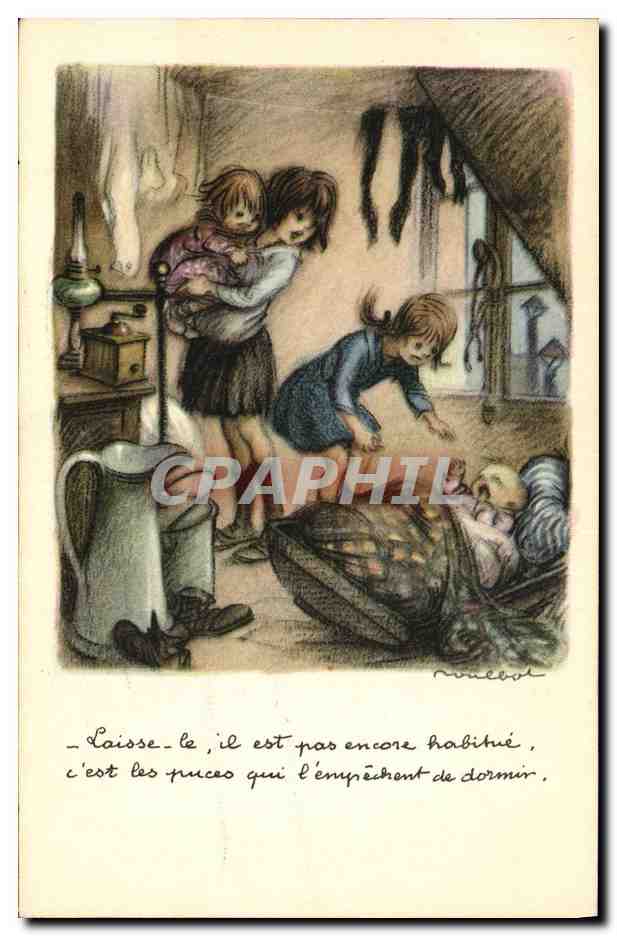 CPA Fantaisie Illustrateur Poulbot 