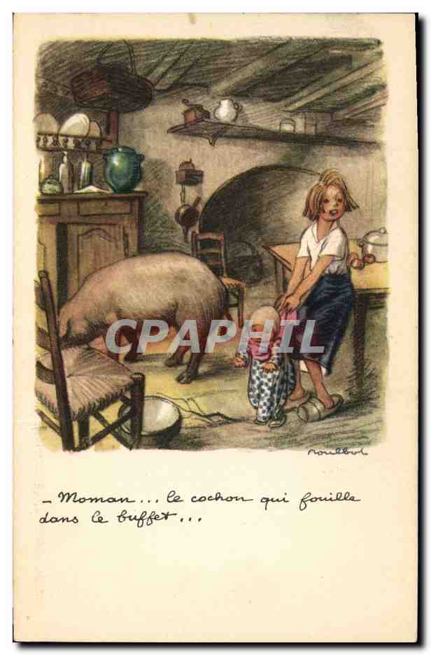 CPA Fantaisie Illustrateur Poulbot 